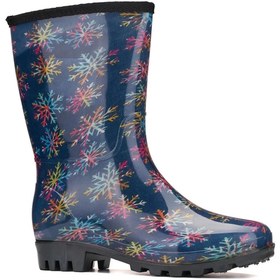 Resim çizmeci PVC DESENLİ YAĞMUR ÇİZMESİ 