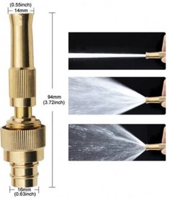 Resim MeyZone Araç Yıkama Musluk Ucu Ve Hortum Tazyik Bağlantı Aparatı Tazyikli Sulama Ve Yıkamak İçin Aparat 