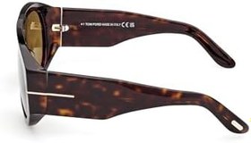 Resim Marcolin FT1044 Dark Havana 60cm Unisex Yetişkin Gözlükleri 