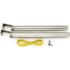 Resim Altınes Kare Tip Çamaşırlık 25X60 cm - Antrasit 