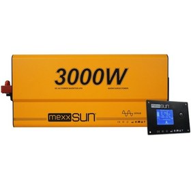 Resim Mexxsun Tam Sinus Ups Remote Ekran 12v 3000w İnverter 