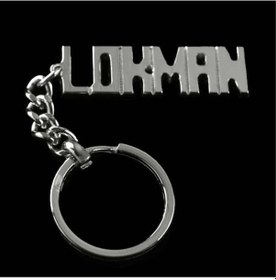 Resim Ilkeshop Lokman İsimli Anahtarlık- Çok Renkli 