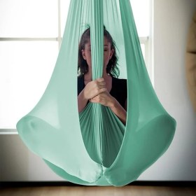 Resim Yg-Fly Yoga Hamak Yeşil 