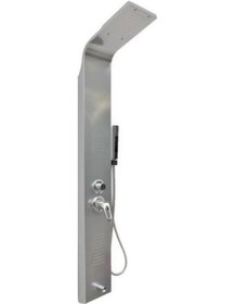 Resim Sam Banyo Kuğu Duş Paneli Krom Gri 