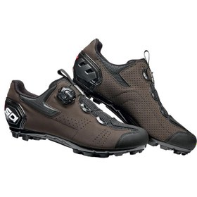 Resim Sidi Gravel Gravel Bisiklet Ayakkabısı Unisex Kahverengi Dağ Bisikleti Ayakkabısı 