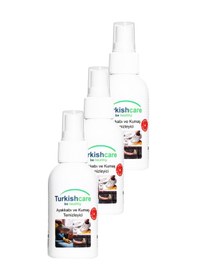 Resim Turkishcare Ayakkabı Ve Kumaş Temizleme Spreyi 100 Ml. Üçlü Set Renksiz 