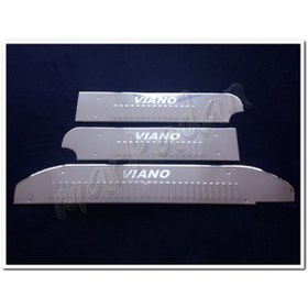 Resim Markadan Mercedes Viano Krom Kapı Eşiği 2004-2014 3 Parça Paslanm 