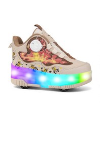 Resim Rocky Flames Işıklı Patenli Tekerlekli Spor Ayakkabı Çok Renkli 