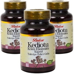 Resim Balen Kedi Otu Valerian 375 Mg- 80 Kapsül X 3 Adet 