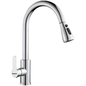 Resim Fleko Spiralli Krom Mutfak Eviye Bataryası Ks10s01 Krom 