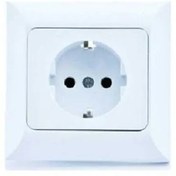 Resim Skygo Topraklı Priz Sıva İçi -68138 