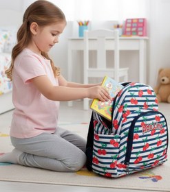 Resim Hevi Kids HeviKids Kişiye Özel İsimli Anaokulu Çantası - Kirazlar | 3-15 Yaş Çocuk Sırt Çantası 