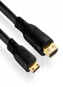 Resim IRENIS 1.50 metre HDMI / Mini HDMI Kablosu PureInstall Serisi 