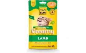 Resim Hype Store Delibon Creamy Ödül Maması Kuzulu 15GR 5li Paket 