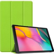 Resim 1st try Tablet Klavye Kılıfı Samsung Tab 10,5 T590 / T595 Yeşil (Yurt Dışından) 