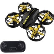 Resim Yaleker S15w Mini Drone: Kablosuz Kumanda, Tek Tuş Kalkış/iniş, 360 Dönüş, Hız Ayarlı, Kafa Modu, Taşınabilir Oyuncak. 