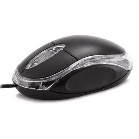 Resim Everest KM-6809 Usb Siyah Mavi Işıklı Optik Mouse 