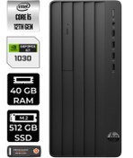 Resim HP PRO TOWER 290 G9 E6D3A5EA587 i5 12500 40GB RAM 512GB SSD GT1030 4GB W11P MASAÜSTÜ BİLGİSAYAR 