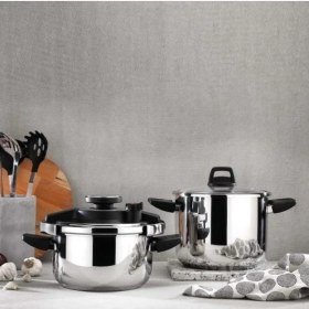 Resim Schafer Compact 2li Düdüklü Tencere Seti 4+6,5 Lt 