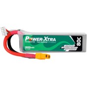 Resim Power-Xtra PX1800XT4S - 4S1P - 14.8V 1800 mAh Li-Polymer Pil -80C 