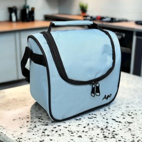 Resim Ago Çanta Ago Termos Çanta Mavi Su Geçirmez Polyester 22x24x15 cm Kadın Kullanımı İçin 