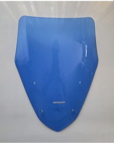 Resim Motocam Sfm Pyrexia 150 Ön Cam 2023-2026 Model 43cm Mavi Renkli 4mm Sportif 
