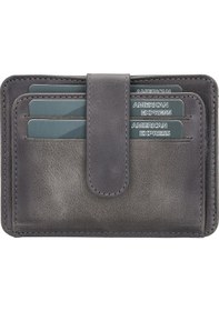 Resim Gp Iguana Çok Bölmeli Slim Deri Kartlık Blw019 Tn18ef Gri Gri 