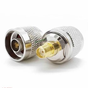 Resim Genel Markalar N Tip Erkek To Sma Dişi Soket Adaptör Konnektör 0-6ghz Rf Wi-fi Anten Fpv Lora Helium Router Modem 
