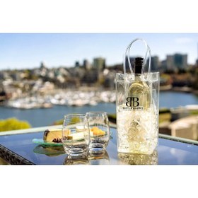 Resim Bottle Buddy Ice Bag - Taşınabilir Şişe/Şarap Soğutucu Buz Çantası 