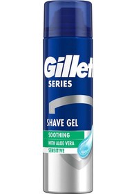 Resim Gillette Series Tıraş Jeli Hassas Serinlik 200 Ml 
