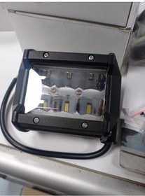 Resim Motosiklet Sis Farı Kare Beyaz LED 