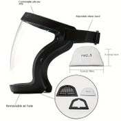 Resim 5 Renk Seçeneği 1 Maske 10 Filtre Pedli, Çizme, Tarım ve Trimming İçin Uygun, Hafif ve Nefes Alabilen Tasarım Açık Hava Çalışması Maske, Önerilen Şükran Günü Hediyesi 