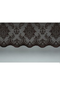 Resim Dmaks Model Siyah Renk Tek Kanat Pileli Fon Perde 75 260 Cm Siyah 