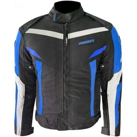 Resim Motosiklet Montu 4 Mevsim Full Koruma Özel Oxford 600-d Kumaş Motor Mont Blue 