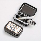 Resim Dashanshop Paskalya Temalı Portatif Kül Tablası - Kompakt Metal Kutu Sku:color-easter 