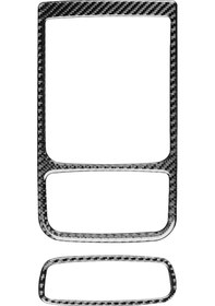 Resim 2 Adet / Takım Karbon Fiber Araba Okuma Lambası Çerçevesi Audi Q3 2013-2018 İçin Dekoratif Etiket, Sol Ve Sağ Sürücü Evrensel 1 Adet 