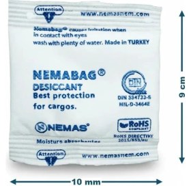 Resim Nemabag 35GR 140 Adet Nem Alıcı - Rutubet - Küf ve Koku Önleyici Paket 35GR (140 Adet) 