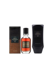 Resim Asya çelik takı Wild Country Erkek Parfümü ve Saç Vücut Şampuanı 2'li Set 
