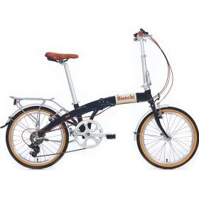 Resim Bianchi New Vintage 20 Jant Katlanır Bisiklet Siyah 