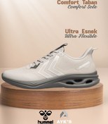 Resim hummel Gümüş Erkek Hafif Esnek Rahat Taban Spor Ayakkabı 900791 