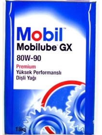 Resim Mobilube Gx 80W-90 Şanzıman Diferansiyel Yağı Teneke 16 KG 