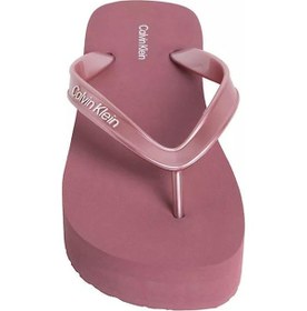 Resim Calvin Klein Kadın Platform Detaylı Terlik-14956 Mor 