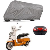 Resim Peugeot Django 150 Çantalı Motosiklet Brandası Motor Branda (551732294) 