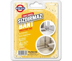 Resim Boss Tape Küvet Lavabo Duşakabin Sızdırmaz Bant EN:38MM BOY:3,35MT 