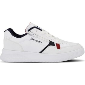 Resim Slazenger MAJORITY I Kadın Beyaz / Lacivert Günlük Spor Ayakkabısı 