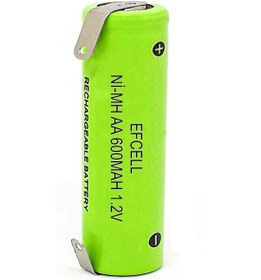 Resim ŞARJLI PİL PUNTALI AA KALEM 1.2V 1500MAH Nİ-MH EFCELL 