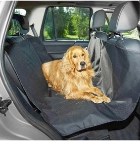 Resim Lepus Pet Araç Koltuk Örtüsü Siyah 130 x 160 CM 