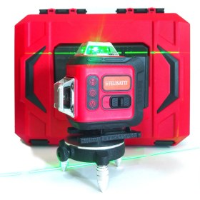 Resim Felisatti 360° Artı Lazer Terazi Distomat 16 Çizgi Mıknatıslı Uzaktan Kumandalı Çantalı Lazer Çizgi Makinesi 