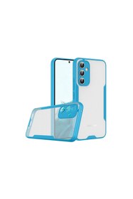 Resim artlab Art Galaxy A24 4G Kılıf Platin Silikon - Mavi Lab 