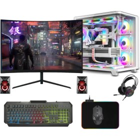 Resim Avantron GMX7407 Ryzen 5 5500 16GB Ddr4 512GB M2 Nvme 8gb RTX4060TI 23.8" Oyun Bilgisayarı 